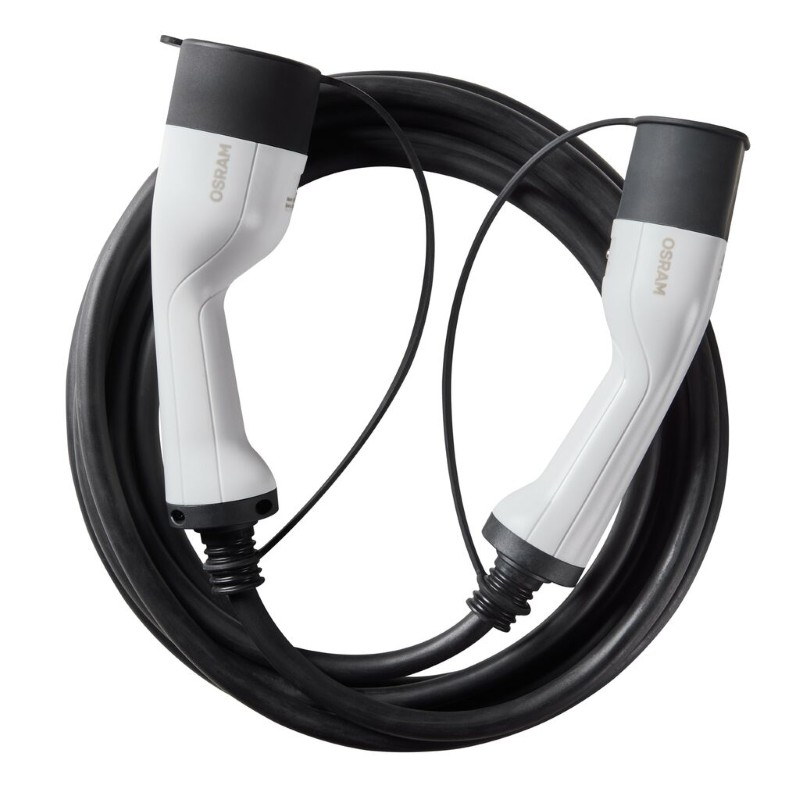 Kabel nabíjecí OSRAM typ 2 11kW 16A 3 fáze 5m pro elektromobil