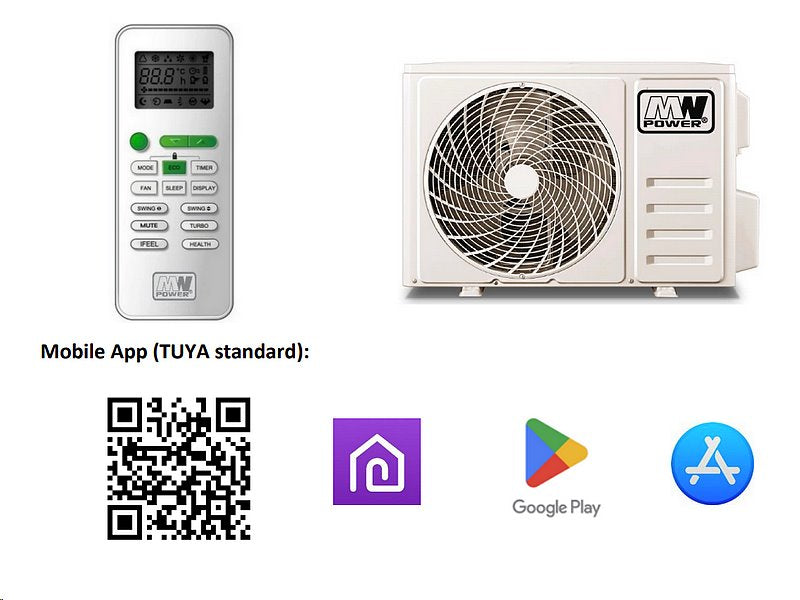 Klimatizace MW POWER ALFA 09K WIFI V1