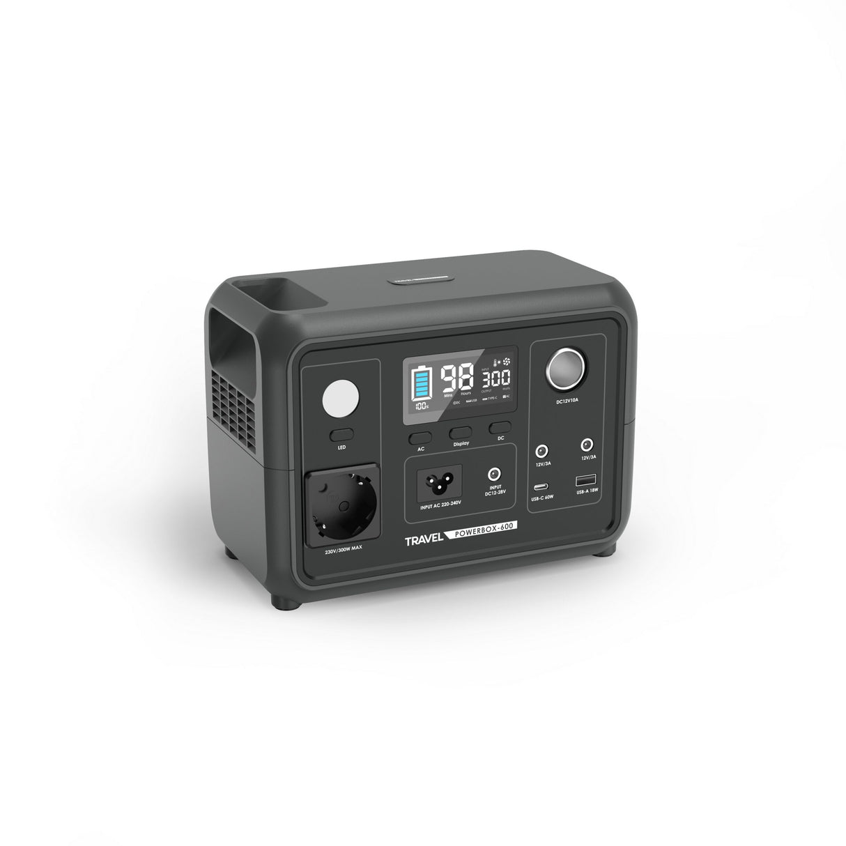 Nabíjecí stanice VOLT Travel Powerbox 600 300W