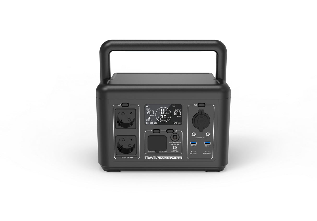 Nabíjecí stanice VOLT Travel Powerbox 1200 600W