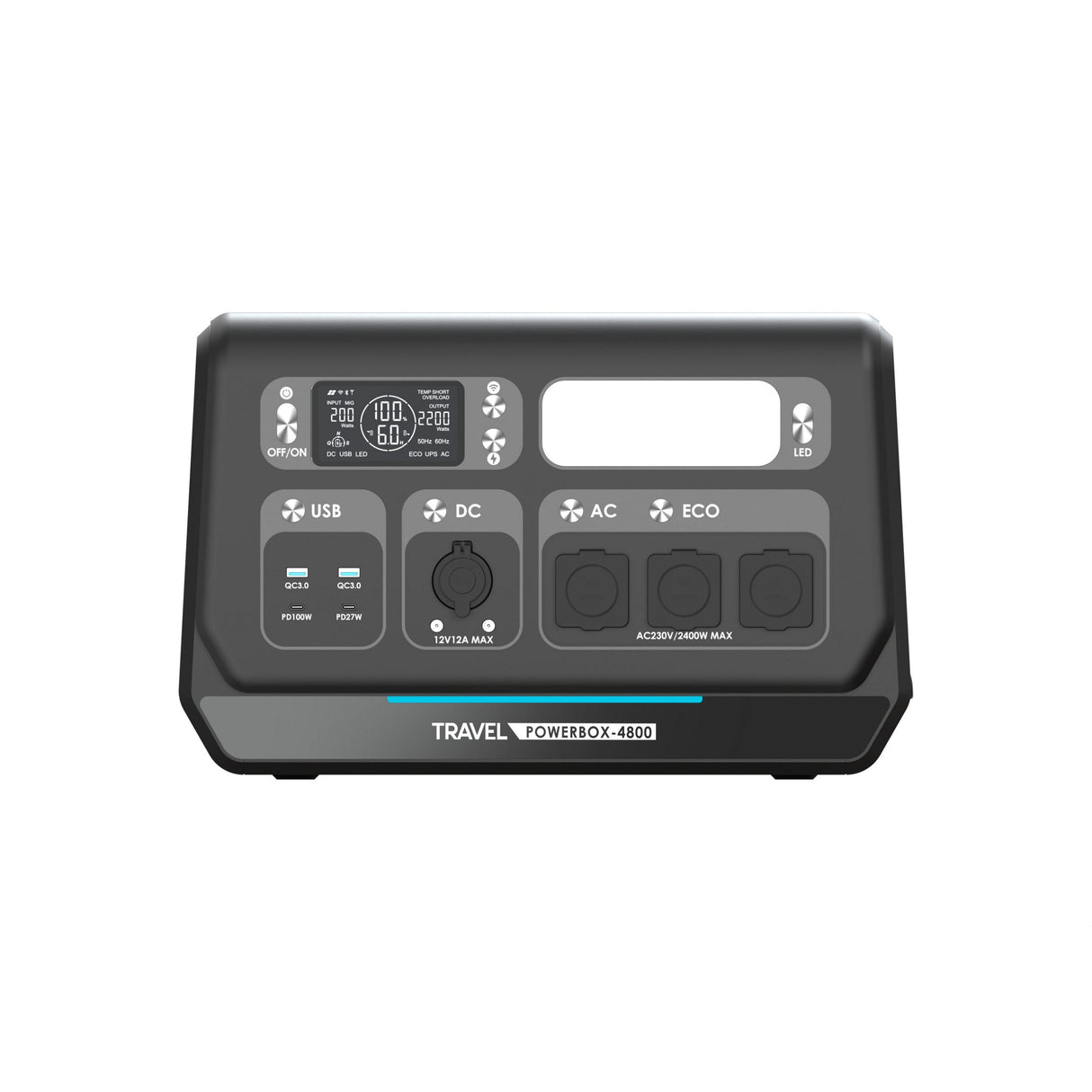 Nabíjecí stanice VOLT Travel Powerbox 4800 2400W