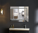 Zrcadlo koupelnové MIXXUS MR02-80×80 Warm