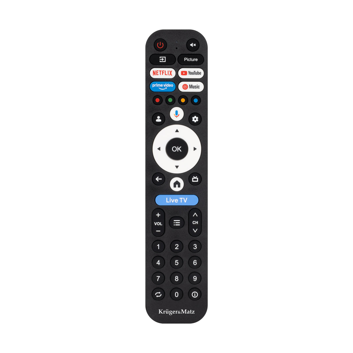 Smart televizor KRUGER & MATZ KM0275UHD-G2 75" Google TV