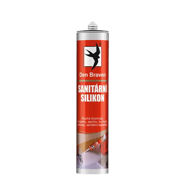 Silikon sanitární DEN BRAVEN černý 280ml
