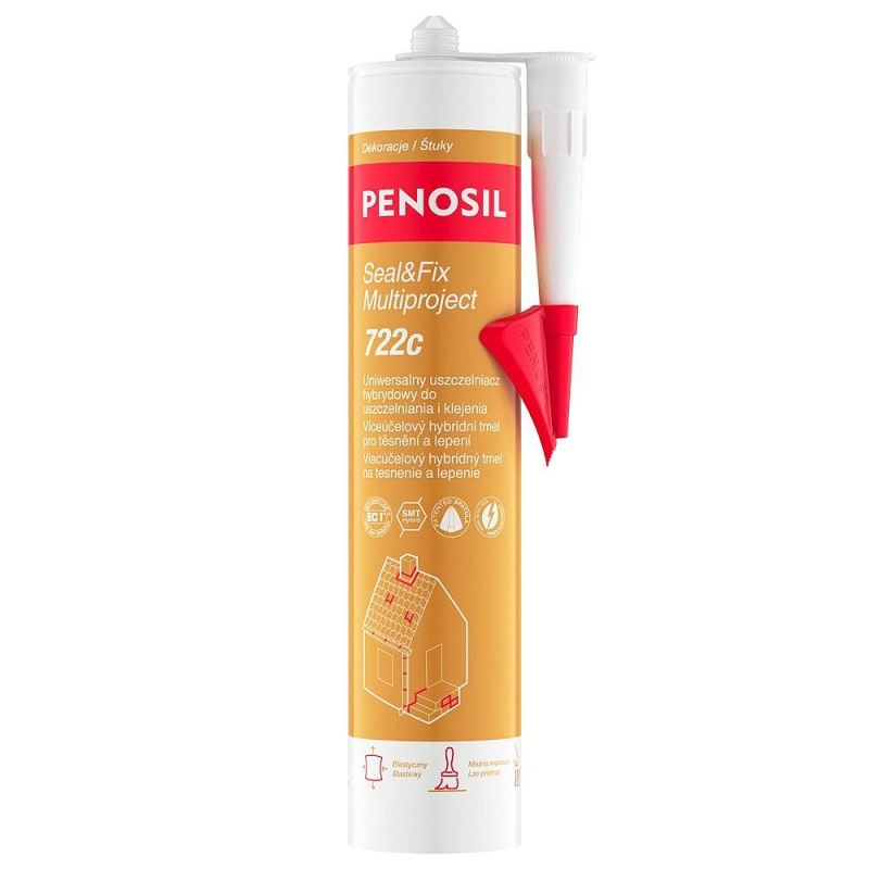 Tmel multifunkční přetíratelný PENOSIL 722c bílý 280ml