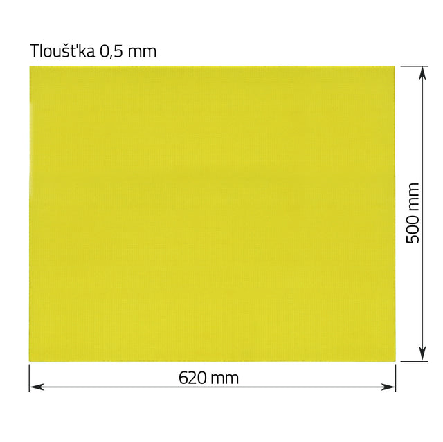 Epoxidová izolační deska 0,5 x 500 x 620 mm pro bateriové sady