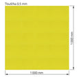 Epoxidová izolační deska 0,5 x 1000 x 1000 mm pro bateriové sady