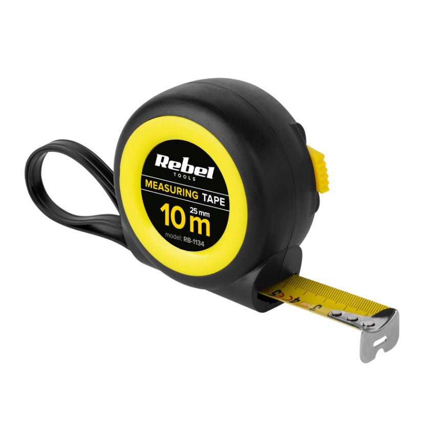 Metr svinovací 10m REBEL RB-1134 25mm