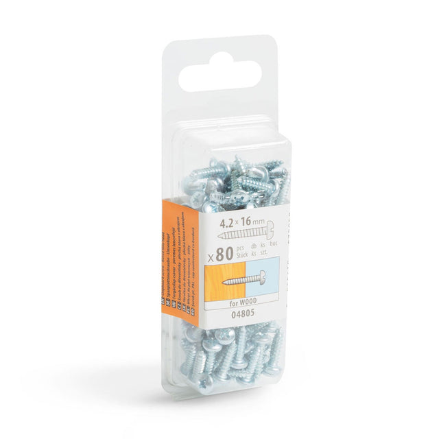 Šroub do dřevotřísky HANDY 04805 4,2x16mm 80ks