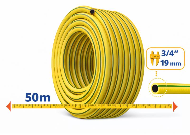 Hadice zahradní REAL GARDEN LXMR2140 3/4" 50m