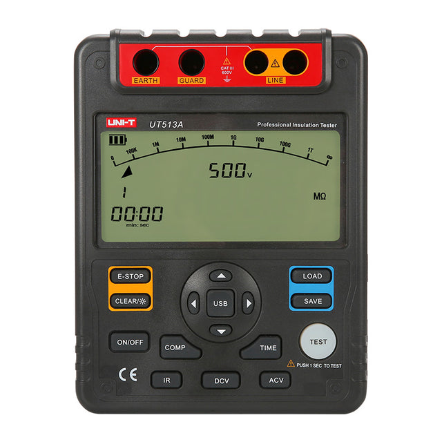 Tester izolačního odporu UNI-T UT513A