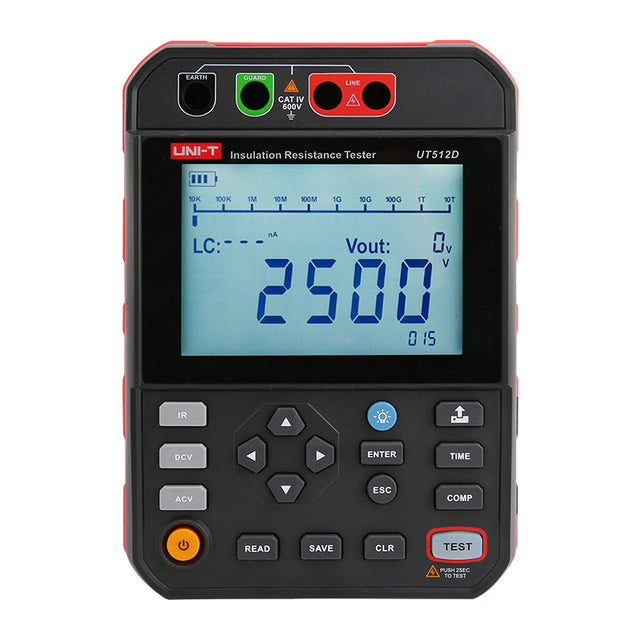 Tester izolačního odporu UNI-T UT512D