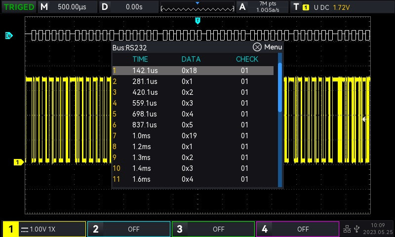 Osciloskop UNI-T UPO1104
