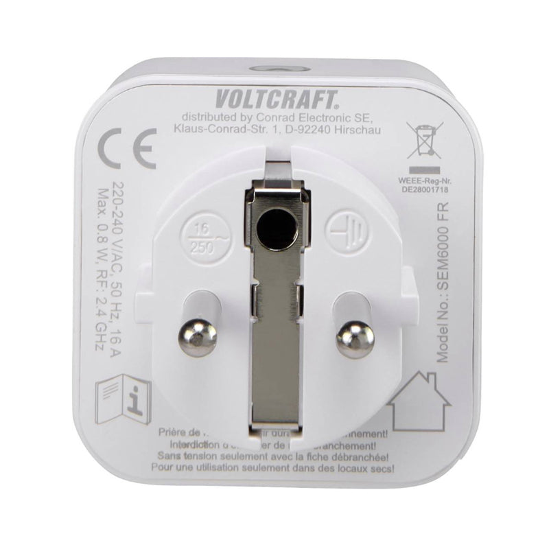 Měřič spotřeby elektrické energie VOLTCRAFT SEM6000 FR