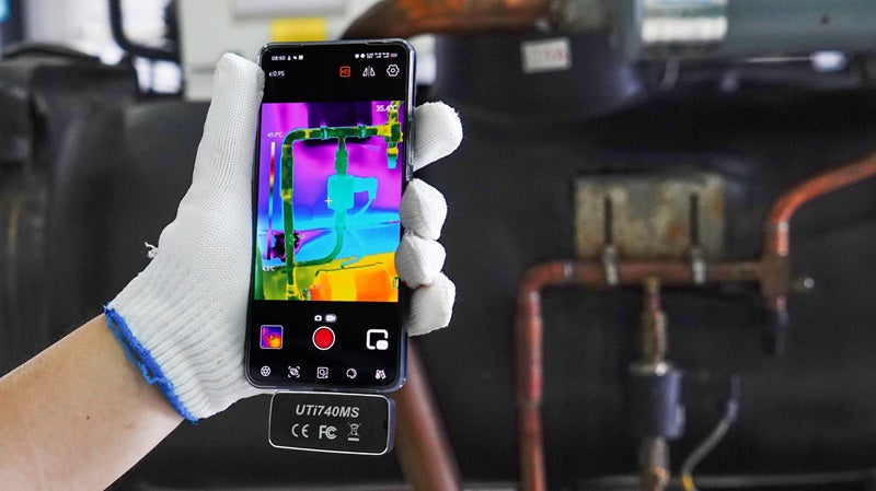 Termokamera UNI-T UTi740MS (Android 7.0/iOS15)