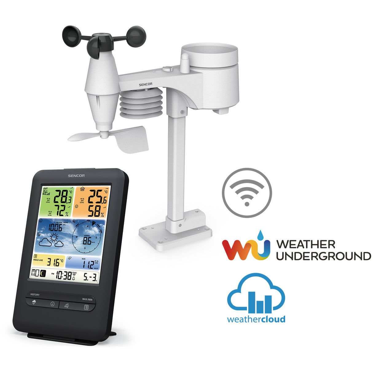 Meteostanice SENCOR SWS 9898