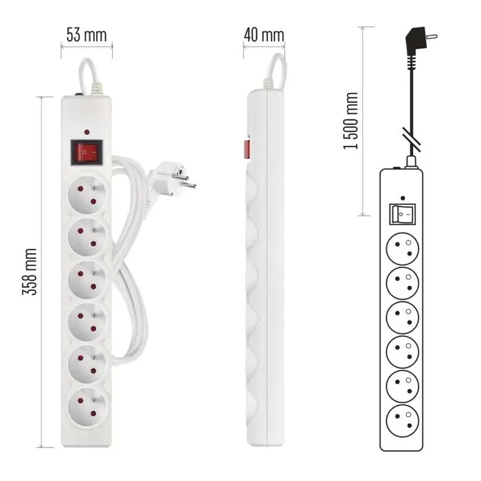 Přepěťová ochrana EMOS P54015