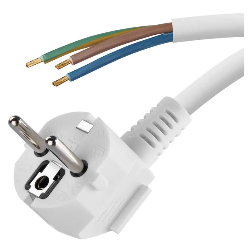 Flexo šňůra PVC 3x1,0mm 2m bílá EMOS S14312
