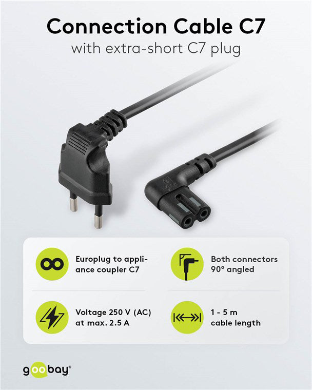 Kabel napájecí GOOBAY 73020 3m