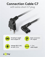 Kabel napájecí GOOBAY 73020 3m