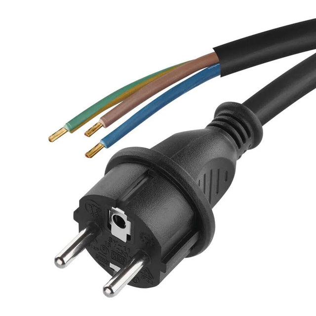 Flexo šňůra guma/neopren 3x1,0mm2 5m černá EMOS S03150N