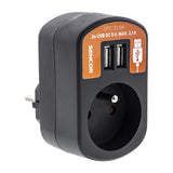 Zásuvka RETLUX RPC 70 Black