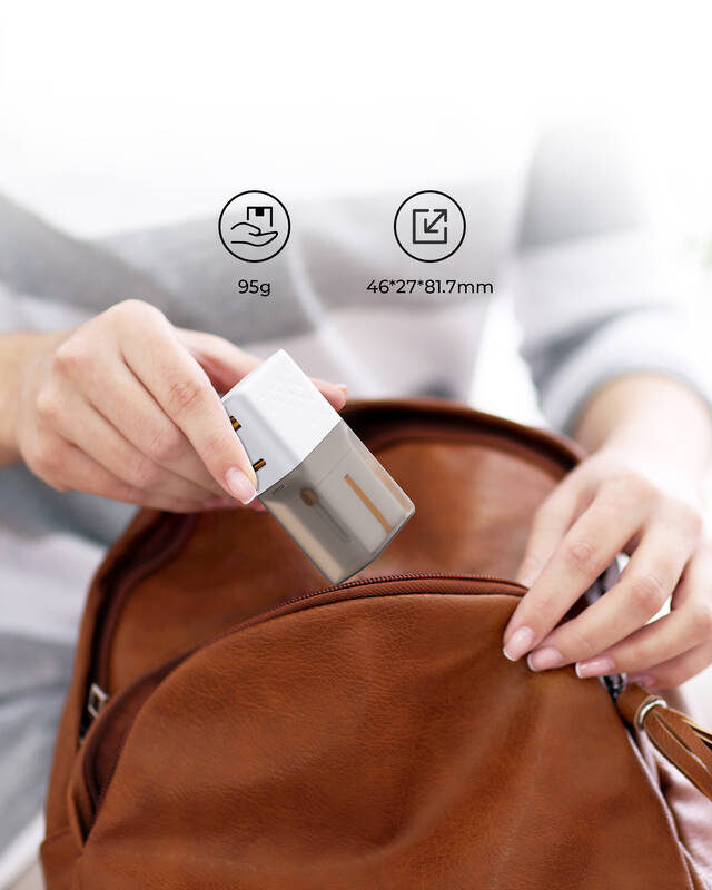 Adaptér cestovní VOLTME Vito Go EzTravel White pro použití v EU/US/UK/AU
