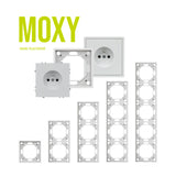 Zásuvka DPM MOXY MOX1013W bílá