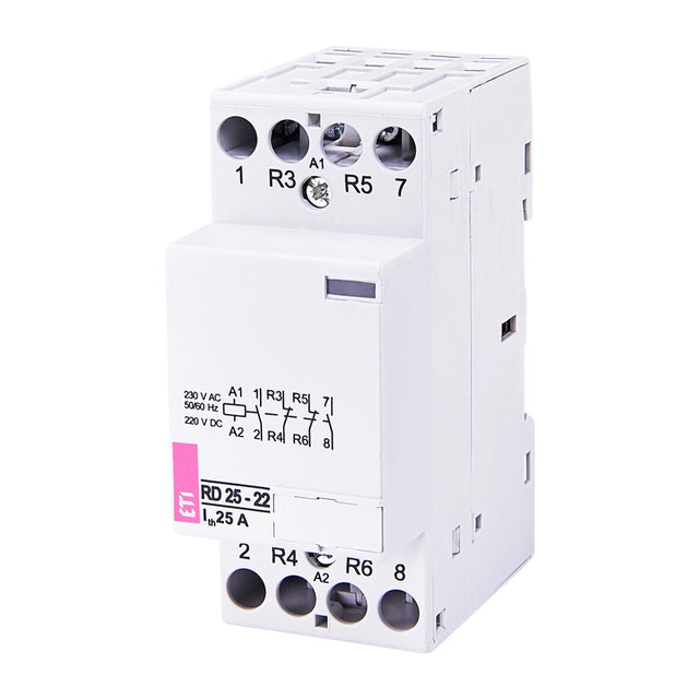 Stykač ETI 002464014 RD 25-22-230V AC/DC