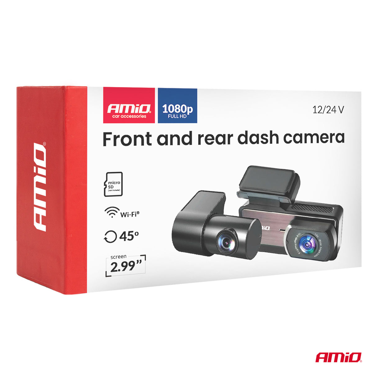Kamera do auta AMIO AMIO-04799 1K WLAN 256GB WiFi Full HD