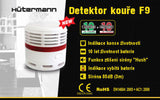 Detektor kouře HUTERMANN F9 EN14604 mini