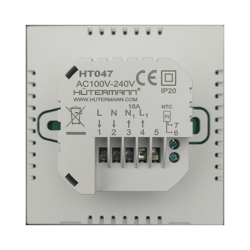 Termostat HUTERMANN HT047W-IE WiFi Tuya