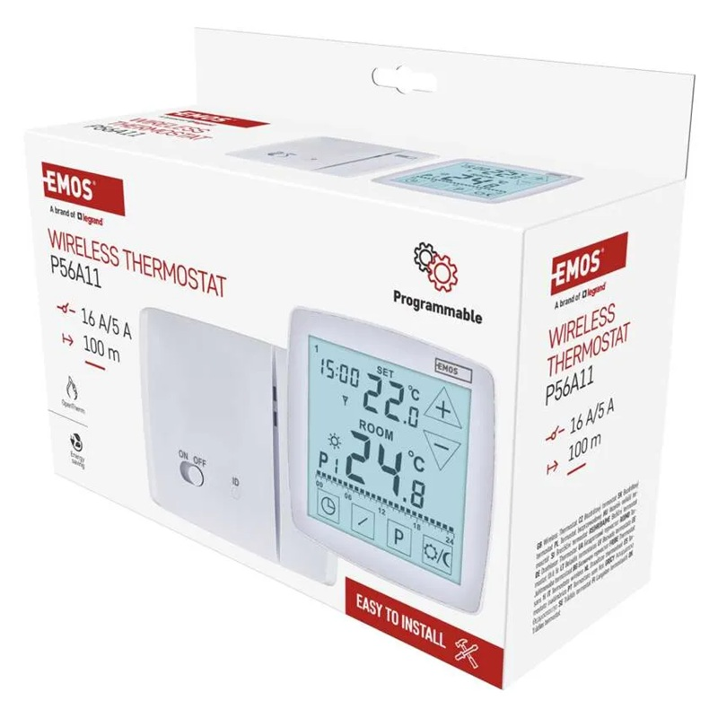 Termostat EMOS P56A11 programovatelný bezdrátový OpenTherm