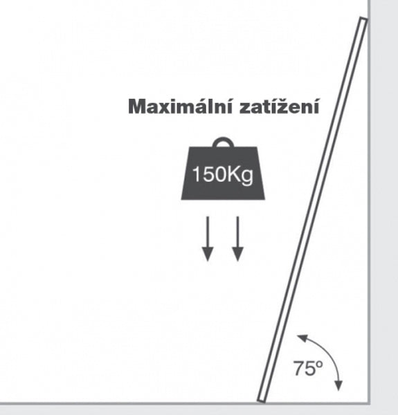 Žebřík hliníkový G21 GA-TZ7-2m teleskopický