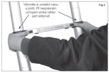 Žebřík hliníkový G21 GA-TZ7-2m teleskopický