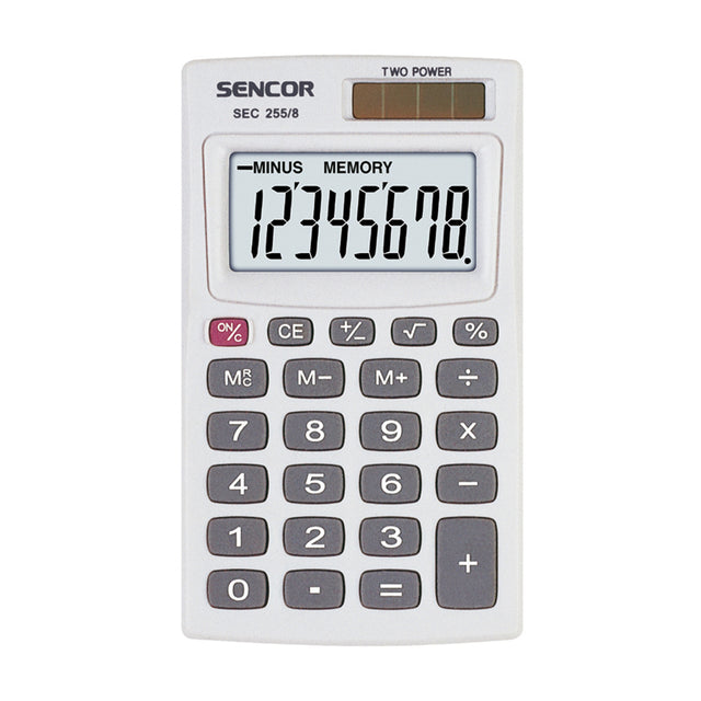 Kalkulačka SENCOR SEC 255/8 Dual