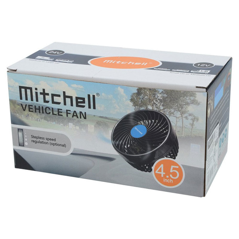 Ventilátor MITCHELL 07217 na přísavku 24V
