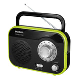 Rádio SENCOR SRD 210 BGN Black/Green