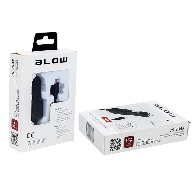 Nabíječka telefonu BLOW 75-734 do auta