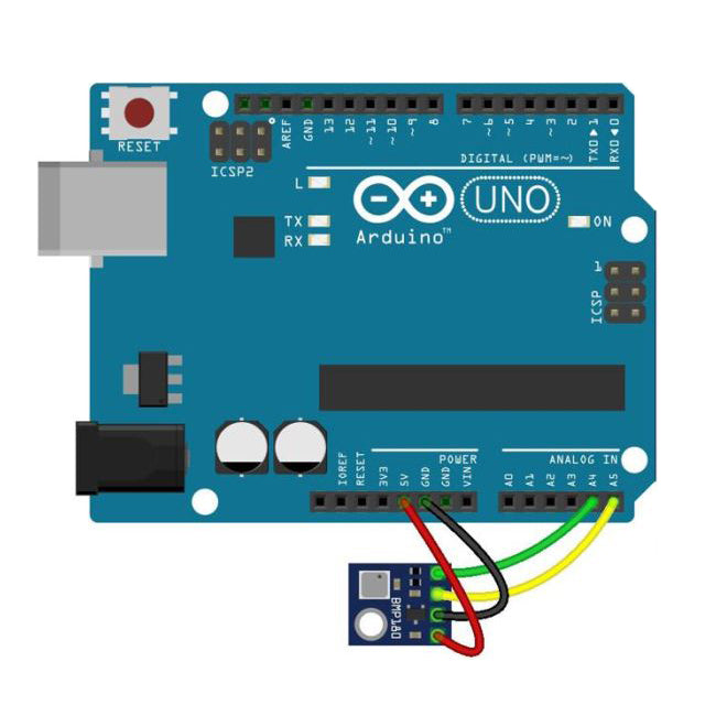 Barometr GY-68 s čidlem BMP180 pro sběrnici I2C