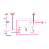 Modul relé 1-kanál 12V High level