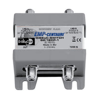 Satelitní relé DiSEqC EMP S2/1ECP-1, 2x SAT, 1x Terr, 1 výstup