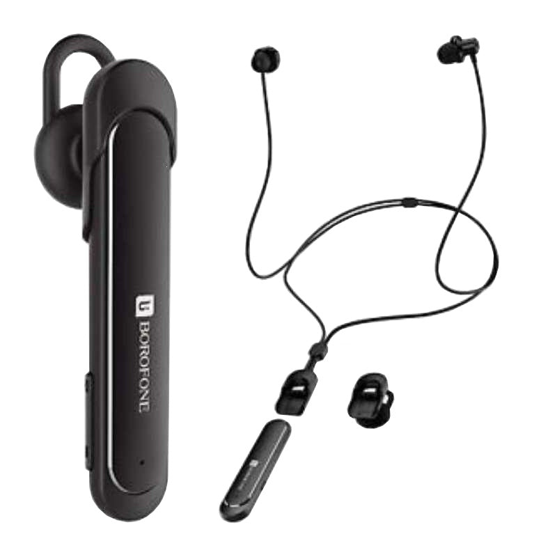 Sluchátka Bluetooth BOROFONE BE10 Black - rozbaleno - poškozený obal