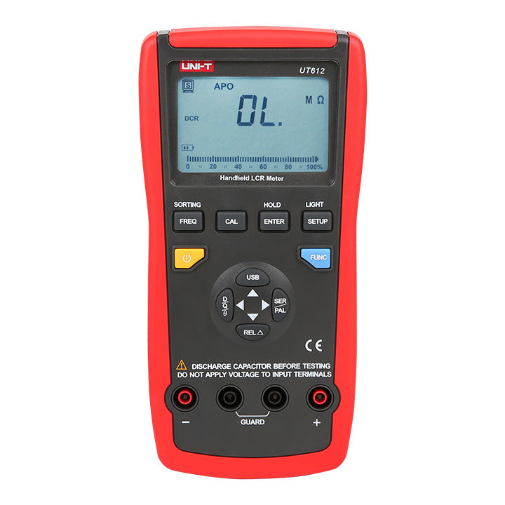 Multimetr UNI-T  UT612 (RLC) USB, automat - rozbaleno - mírně poškozený obal