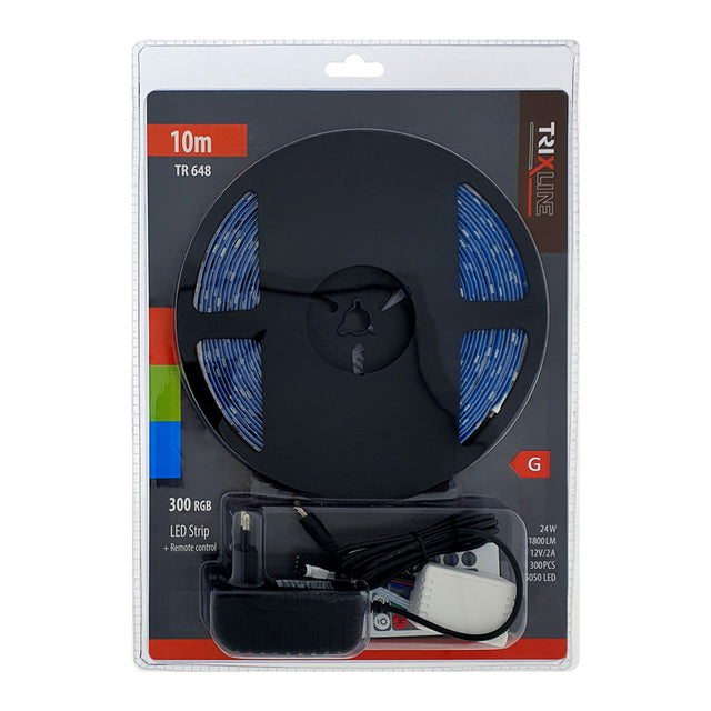 LED pásek 12V 5050 30LED/m IP20 24W TRIXLINE TR 648 10m - rozbaleno - poškozený obal balení