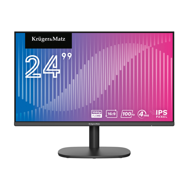 Monitor KRUGER & MATZ KM0198 24" - rozbaleno - poškozený obal