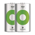 Baterie D (R20) nabíjecí 1,2V/3000mAh GP Recyko 2ks - rozbaleno / poškozený obal