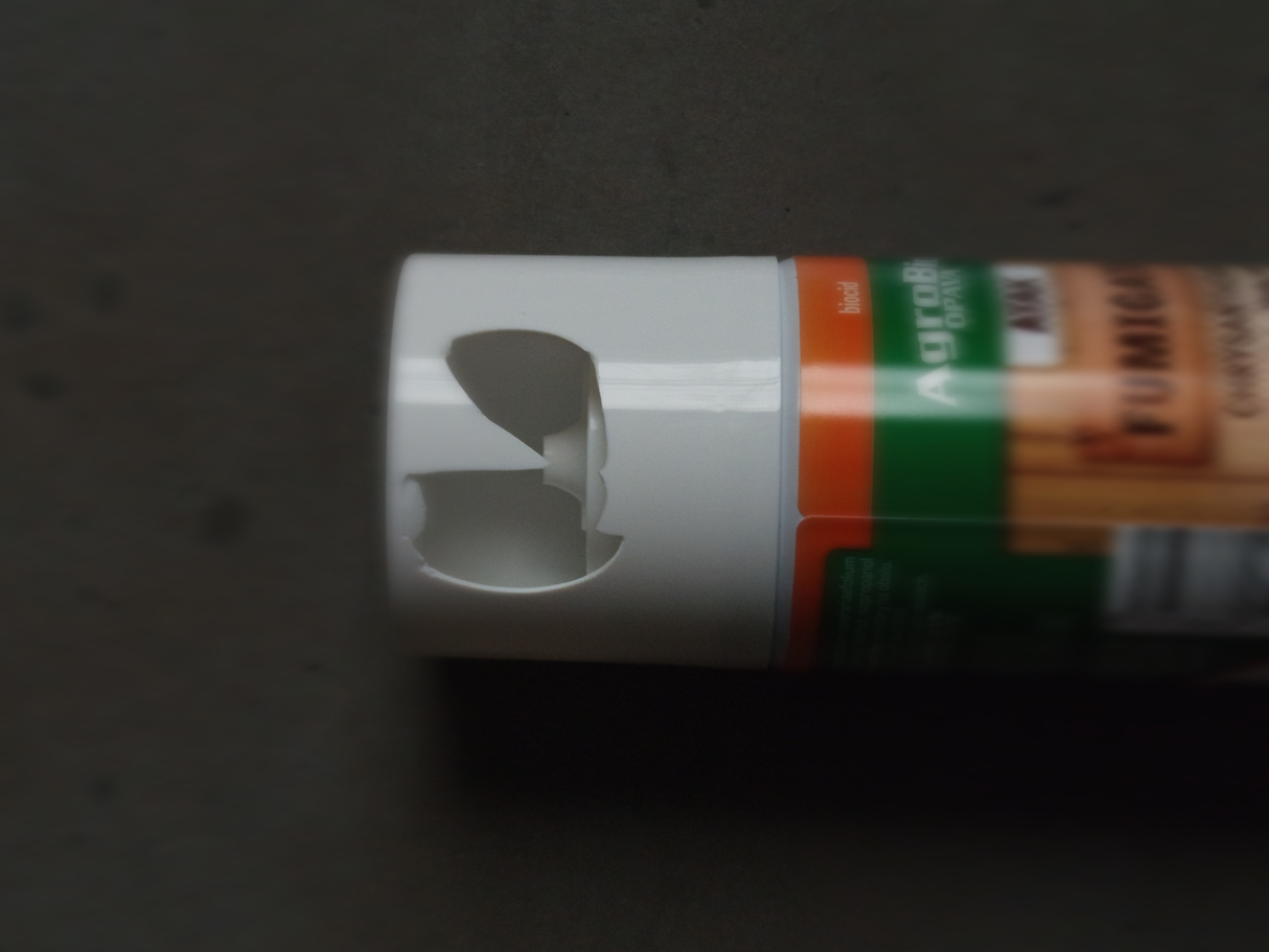 Přípravek proti hmyzu a roztočům AGROBIO Atak Fumigator Chrysanthemum 150ml - prasklé víčko