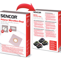 Sáčky do vysavače SENCOR SVC 8YL/VT Micro - rozbaleno - poškozený obal