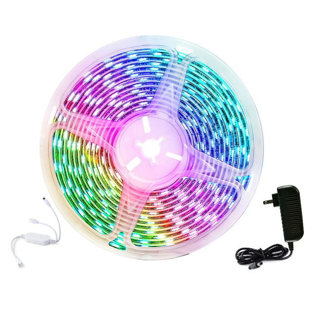 Smart LED pásek 12V 40LED/m IP65 24W RGB MOES LED Light Strip 5m WiFi Tuya - poškozený obal
